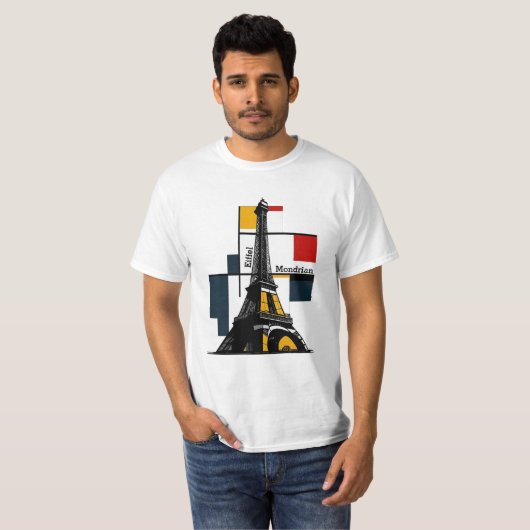 paris eiffel tower jnf T-Shirt (Vorne ganz)