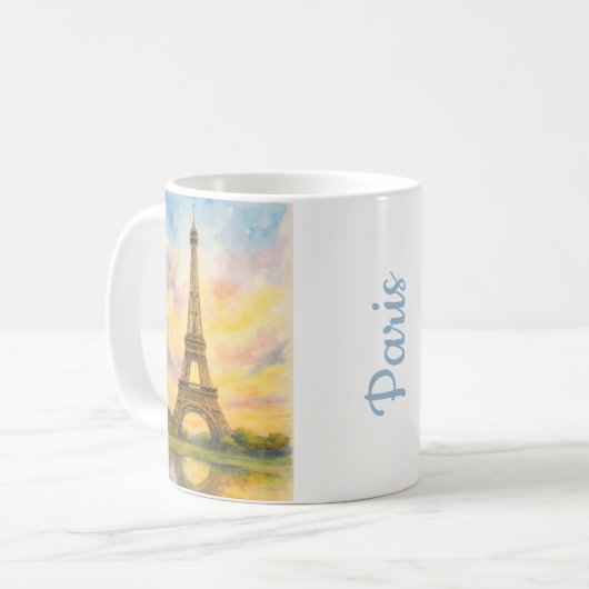 Paris Eiffel Tower Kaffeetasse (Vorderseite Links)