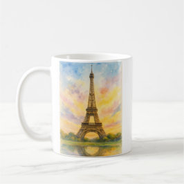 Paris Eiffel Tower Kaffeetasse