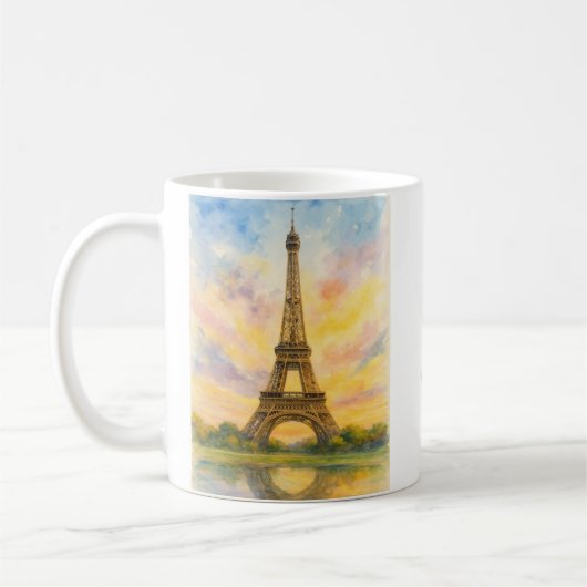 Paris Eiffel Tower Kaffeetasse (Links)
