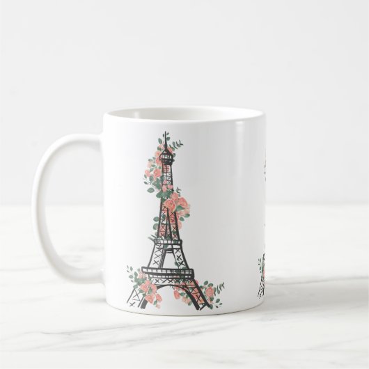 Paris Eiffel Tower Kaffeetasse (Links)