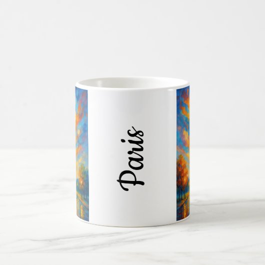 Paris Eiffel Tower Kaffeetasse (Mittel)