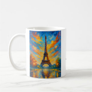 Paris Eiffel Tower Kaffeetasse