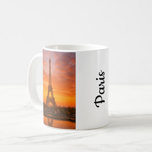 Paris Eiffel Tower Kaffeetasse (Vorderseite Links)