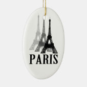 Paris Eiffel Tower Keramik Ornament (Rechts)