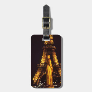 Paris Eiffel Tower Luggage Tag Gepäckanhänger