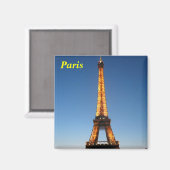 Paris Eiffel Tower Magnet (Vorderseite/Rückseite)