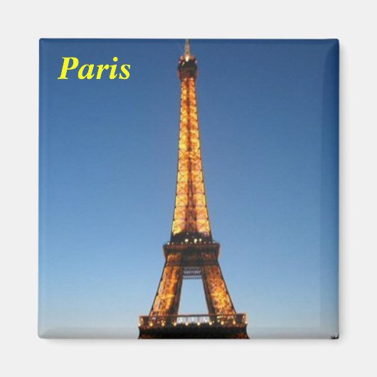 Paris Eiffel Tower Magnet (Vorne)