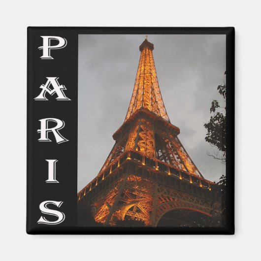 Paris Eiffel Tower Magnet (Vorne)