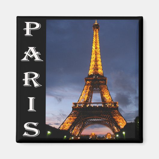 Paris Eiffel Tower Magnet (Vorne)