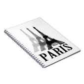 Paris Eiffel Tower Notizblock (Rechte Seite)