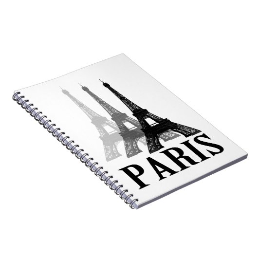 Paris Eiffel Tower Notizblock (Rechte Seite)