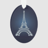 Paris Eiffel Tower Ornament (Vorderseite)