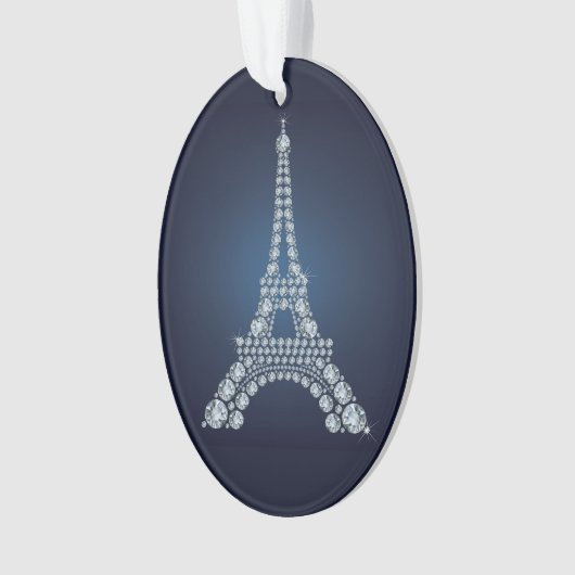 Paris Eiffel Tower Ornament (Vorderseite)