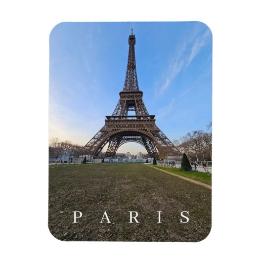 Paris Eiffel Tower Panoramablick Kühlschrankmagnet Magnet (Vertikal)