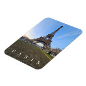 Paris Eiffel Tower Panoramablick Kühlschrankmagnet Magnet (Linke Seite)