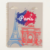 Paris Eiffel Tower Planer (Vorderseite)