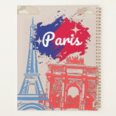Paris Eiffel Tower Planer (Rückseite)