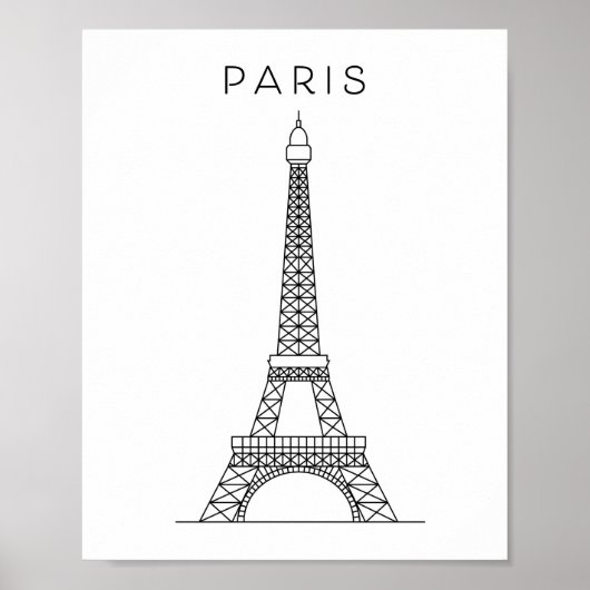 PARIS EIFFEL TOWER POSTER (Vorne)