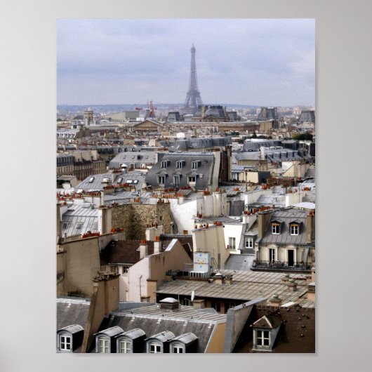 Paris Eiffel Tower Poster (Vorne)