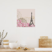 Paris Eiffel Tower Poster (Küche)