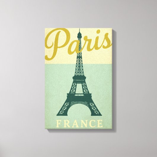 Paris Eiffel Tower Poster Leinwand Kunst, Dichtung (Vorderseite)