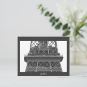 Paris: Eiffel Tower Postkarte (Stehend Vorderseite)