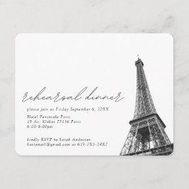 Paris Eiffel Tower Probe Abendessen Eintrittskarte Begleitkarte