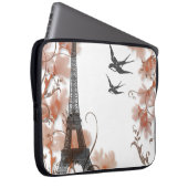 Paris Eiffel Tower Romantiker Laptop-Ärmel Laptopschutzhülle (Vorne Rechts)