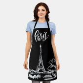 Paris Eiffel Tower Schürze (Getragen)
