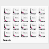 Paris Eiffel Tower Sticker (Blatt)