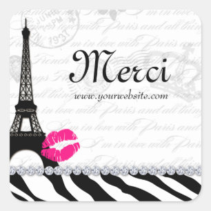 Paris Eiffel Tower Sticker