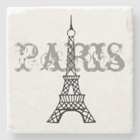 Paris Eiffel Tower Stone Drink Untersetzer Geschen