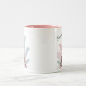 Paris Eiffel Tower Tasse mit Pastel Feathers (Mittel)