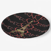 Paris Eiffel Tower Themed Paper Teller (Schrägansicht)