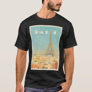 Paris Eiffel Tower Travel T-Shirt