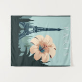 Paris Eiffel Tower Wandteppich (Vorderseite (Horizontal))