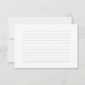 Paris Eiffel Turm Dusty Blue Brautparty Rezept (Rückseite)