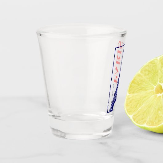 Paris-Eiffel Turm Schnapsglas (Links)