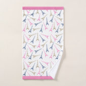 Paris-Eiffelturm Badhandtuch Set (Handtuch)