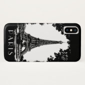 Paris-Eiffelturm Case-Mate iPhone Hülle (Rückseite (Horizontal))