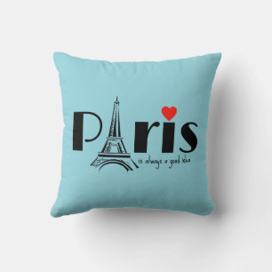 Paris Eiffelturm Design  Kissen