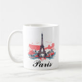 Paris Eiffelturm Design Tasse (Links)
