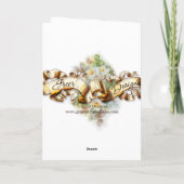 Paris Eiffelturm Französische Szene Collage Karte (Rückseite)