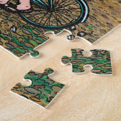 Paris-Eiffelturm-französisches Kunst-Puzzlespiel Puzzle (Seite)