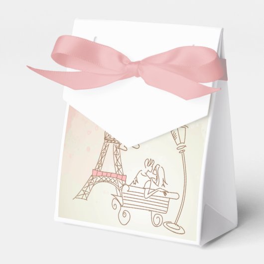 Paris - Eiffelturm Geschenkschachtel (Vorderseite)