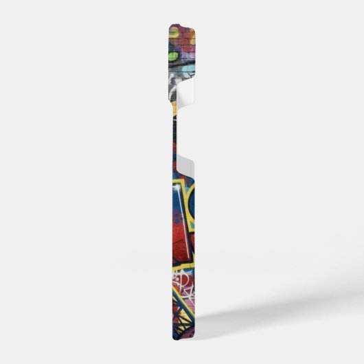 Paris Eiffelturm Graffiti Street Art iPhone Hülle (Linke Seite)