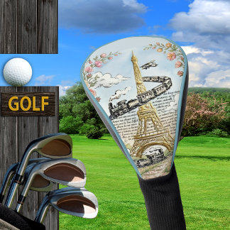 Paris, Eiffelturm, Holiday Golf, Französische Kuns Golf Headcover