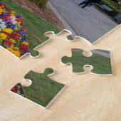 Paris-Eiffelturm im Frühjahrsrätsel Puzzle (Seite)