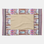 Paris Eiffelturm inspiriert Küchenhandtuch Geschirrtuch (Horizontal)